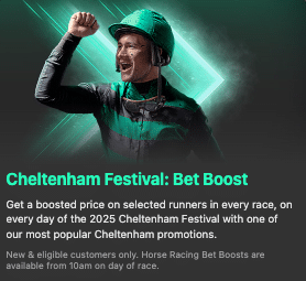 bet365 Bet Boost Cheltenham betting offer